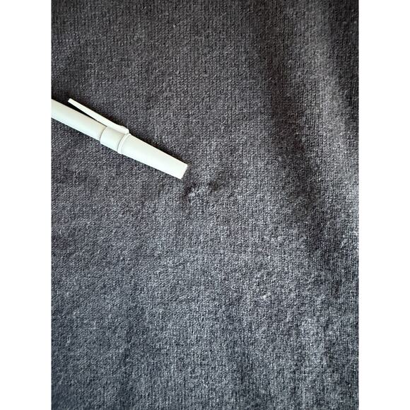 Malo 100% Cashmere Knee Length Fitted sweater Dress brown Italy Classic Sz-M - Picture 7 of 11